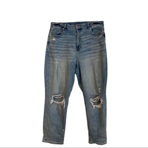 American Eagle Stretch Curvy Mom Jean